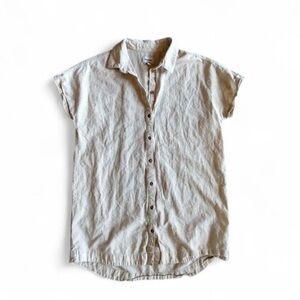 Rhythm Linen Button Cover Up / Shirt Dress